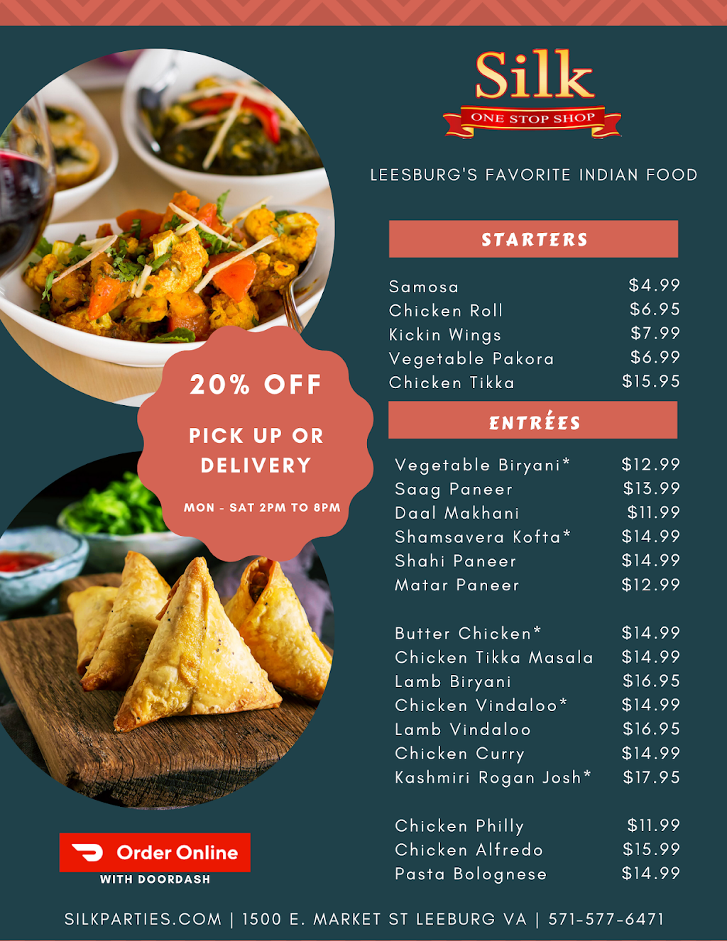 SILK Restaurant & Banquet | restaurant | 1500 E Market St, Leesburg, VA 20176, USA | 5715776471 OR +1 571-577-6471