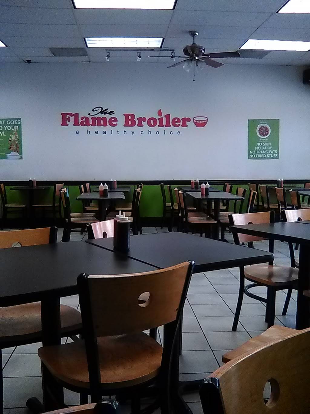 The Flame Broiler | restaurant | 2526 S Figueroa St, Los Angeles, CA 90007, USA | 2137458923 OR +1 213-745-8923