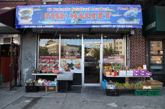 El Palacio Seafood Market | restaurant | 3803, 1049 St Nicholas Ave, New York, NY 10032, USA | 2125680770 OR +1 212-568-0770