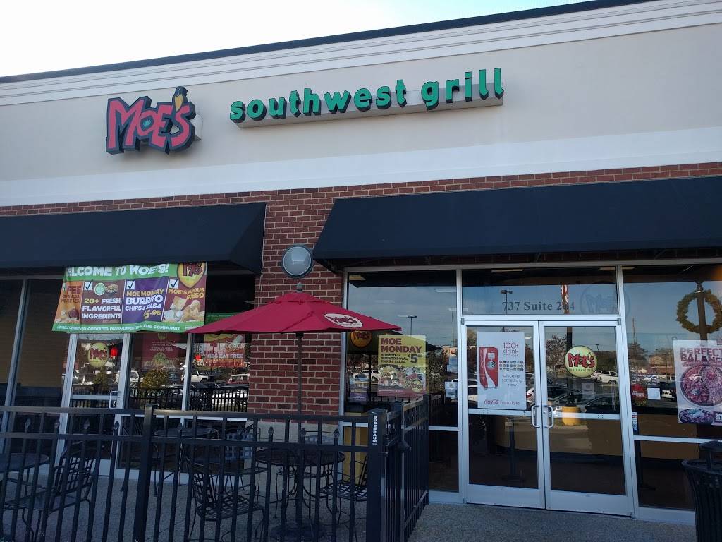 Moes Southwest Grill | restaurant | 737 First Colonial Road, Virginia Beach, VA 23451, USA | 7574176637 OR +1 757-417-6637