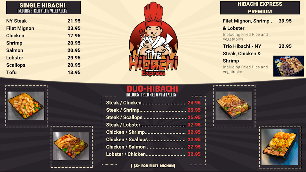 The Hibachi Express | restaurant | 990 Sebastopol Rd, Santa Rosa, CA 95407, USA | 7073961590 OR +1 707-396-1590