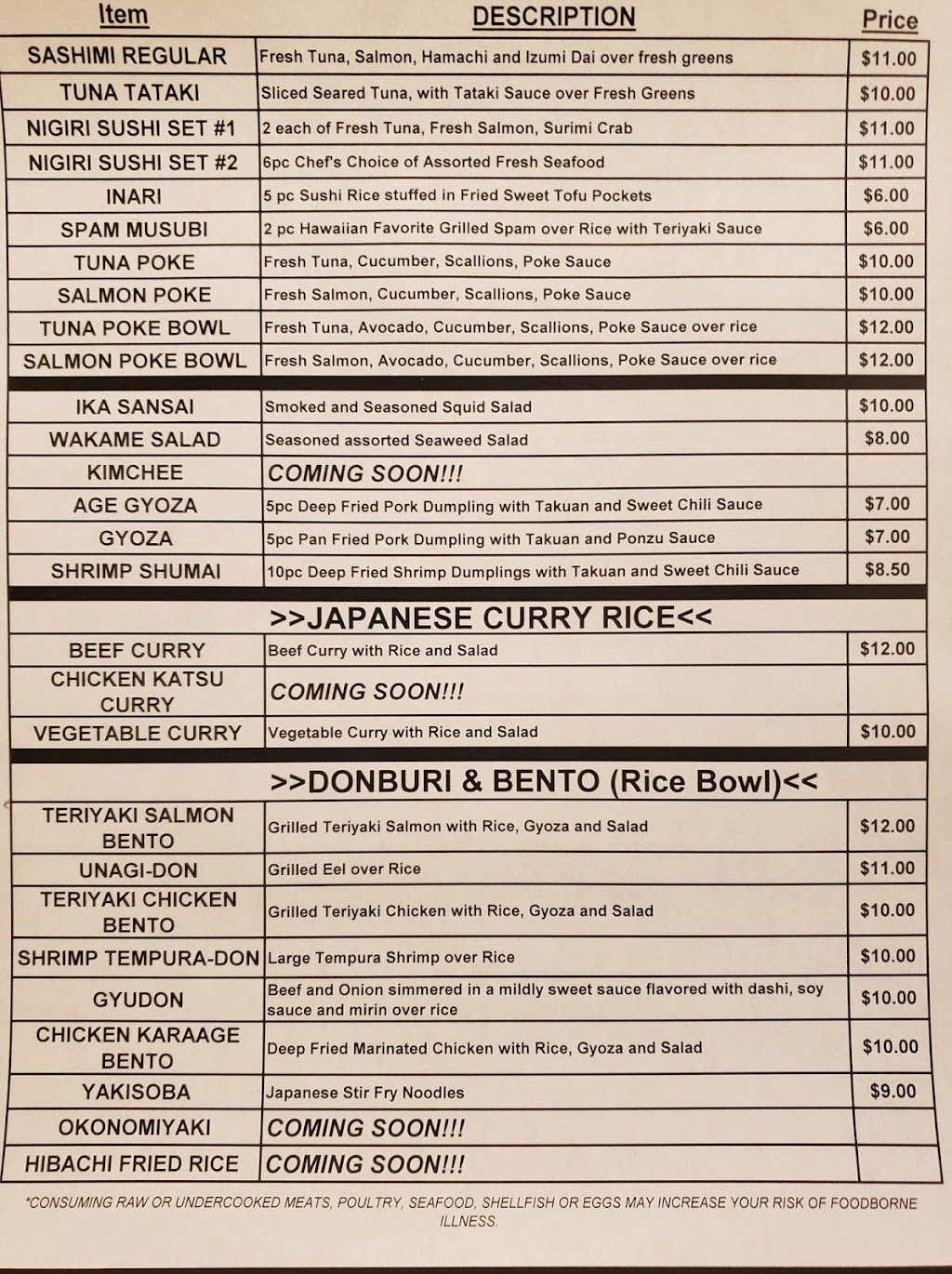 AJ Sushi Cafe - Asian Japanese Sushi Cafe & Deli | restaurant | 229 N Black River St, Sparta, WI 54656, USA | 6084879496 OR +1 608-487-9496