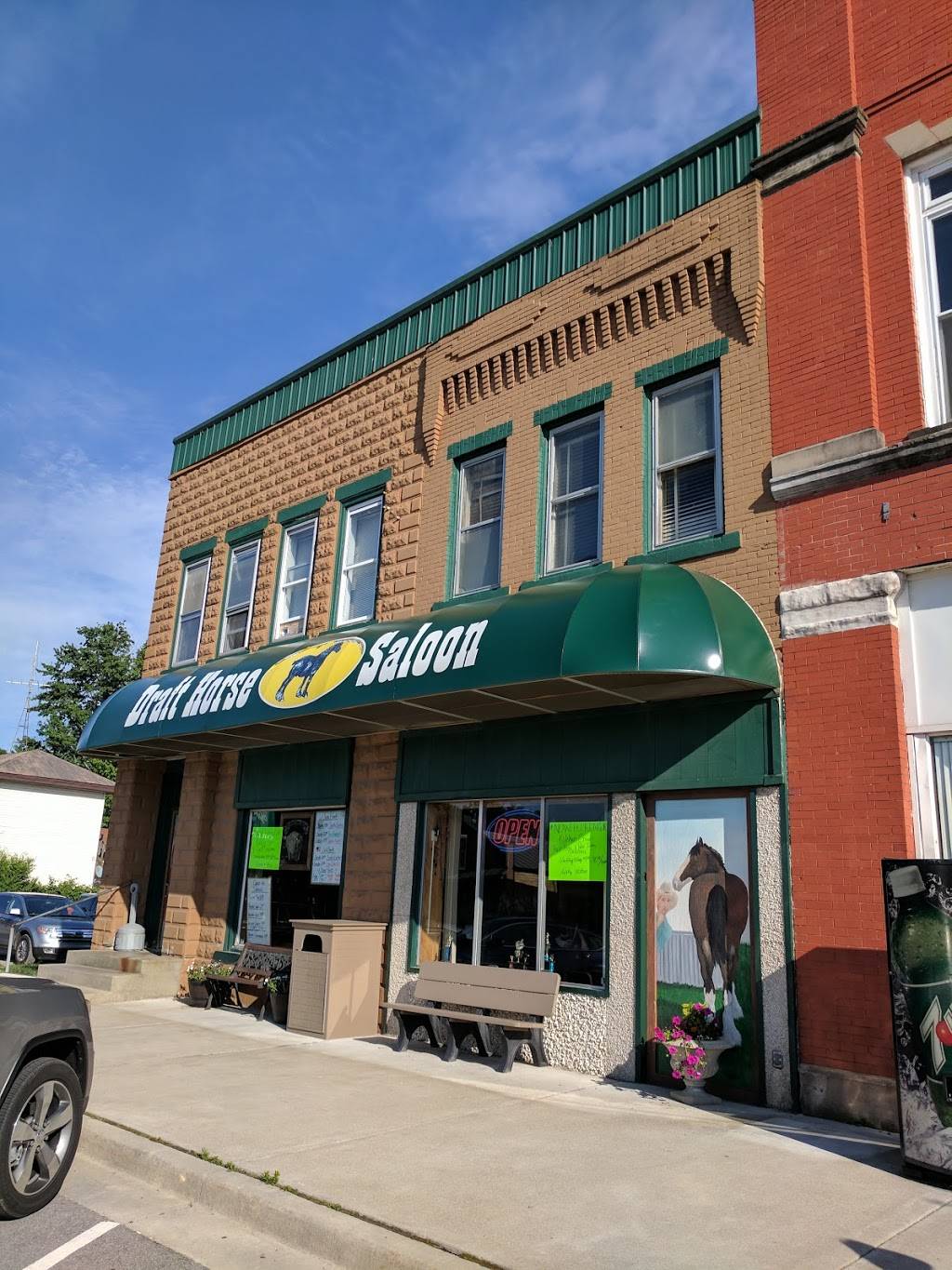 Draft Horse Saloon | restaurant | C d, 9475 IN-120, Orland, IN 46776, USA | 2608296465 OR +1 260-829-6465