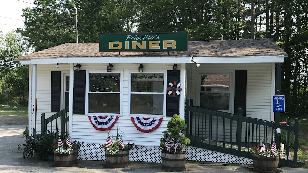 Priscillas Diner | restaurant | 319 Augusta-Rockland Rd, Windsor, ME 04363, USA | 2075494900 OR +1 207-549-4900