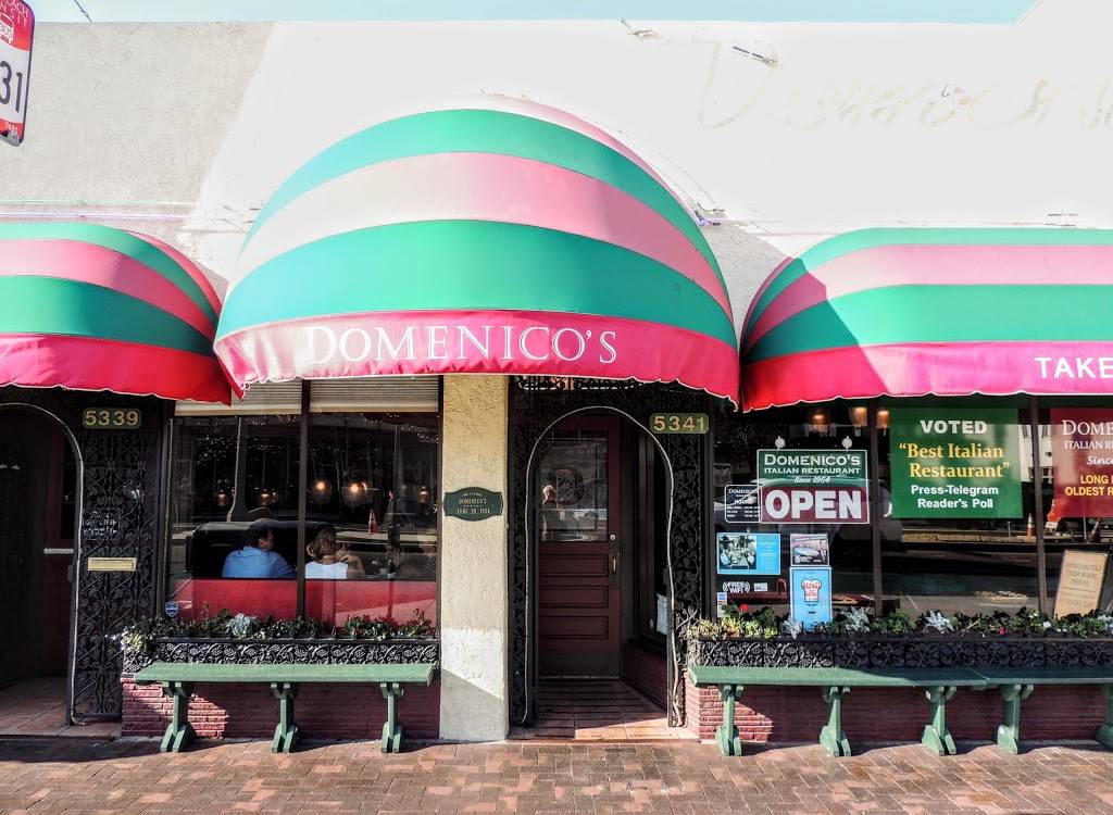 Domenicos Belmont Shore | restaurant | 5339 E 2nd St, Long Beach, CA 90803, USA | 5624390261 OR +1 562-439-0261