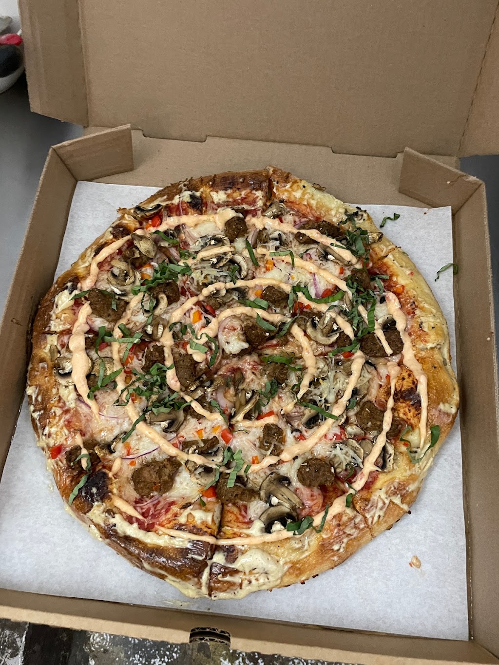 Vegan Pizza LB | meal takeaway | 2742 E Broadway, Long Beach, CA 90803, USA | 5627542615 OR +1 562-754-2615