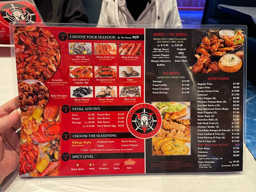 The Vikings Boiling Seafood | restaurant | 9770 S Las Vegas Blvd #100, Las Vegas, NV 89183, USA | 7023291072 OR +1 702-329-1072