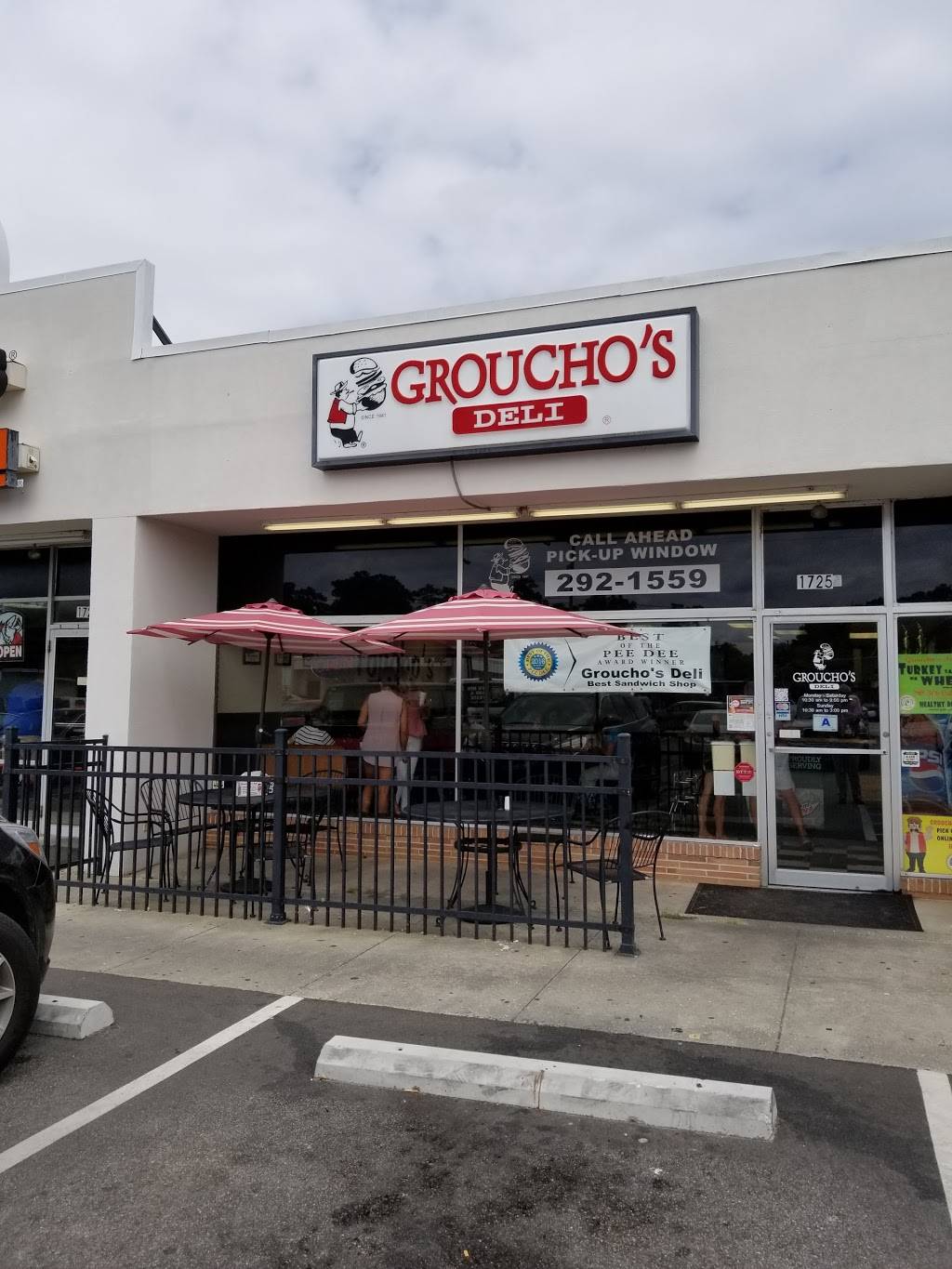 Grouchos Deli | meal takeaway | 1725 West Palmetto Street # A # A, Florence, SC 29501, USA | 8432921559 OR +1 843-292-1559