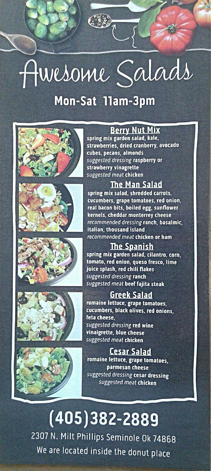 The Donut Place | restaurant | 2307 N Milt Phillips Ave, Seminole, OK 74868, USA | 4053822889 OR +1 405-382-2889