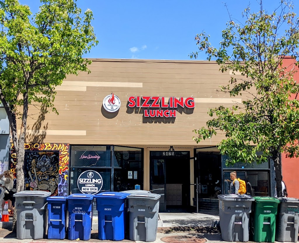 Sizzling Lunch Berkeley | restaurant | 2475 Telegraph Ave, Berkeley, CA 94704, USA | 5103806365 OR +1 510-380-6365