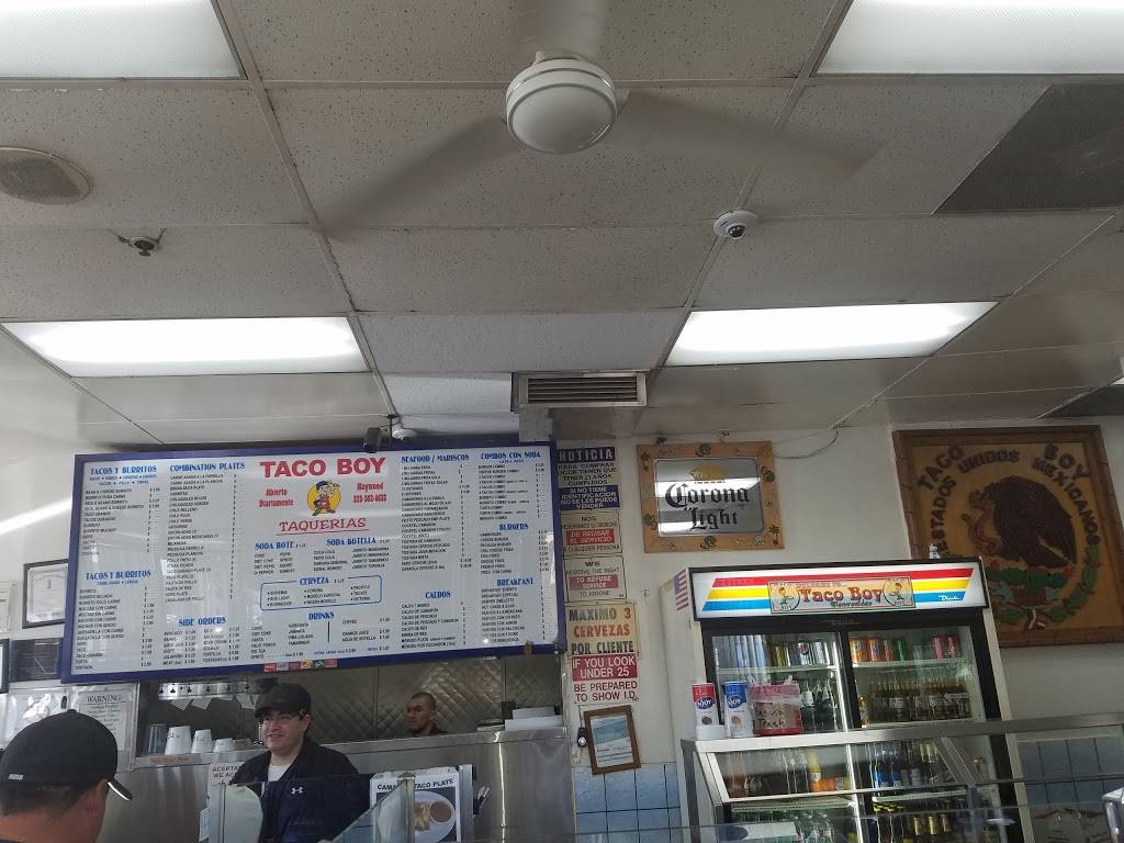 Taco boy | restaurant | 4505 Slauson Ave, Maywood, CA 90270, USA | 3235624633 OR +1 323-562-4633