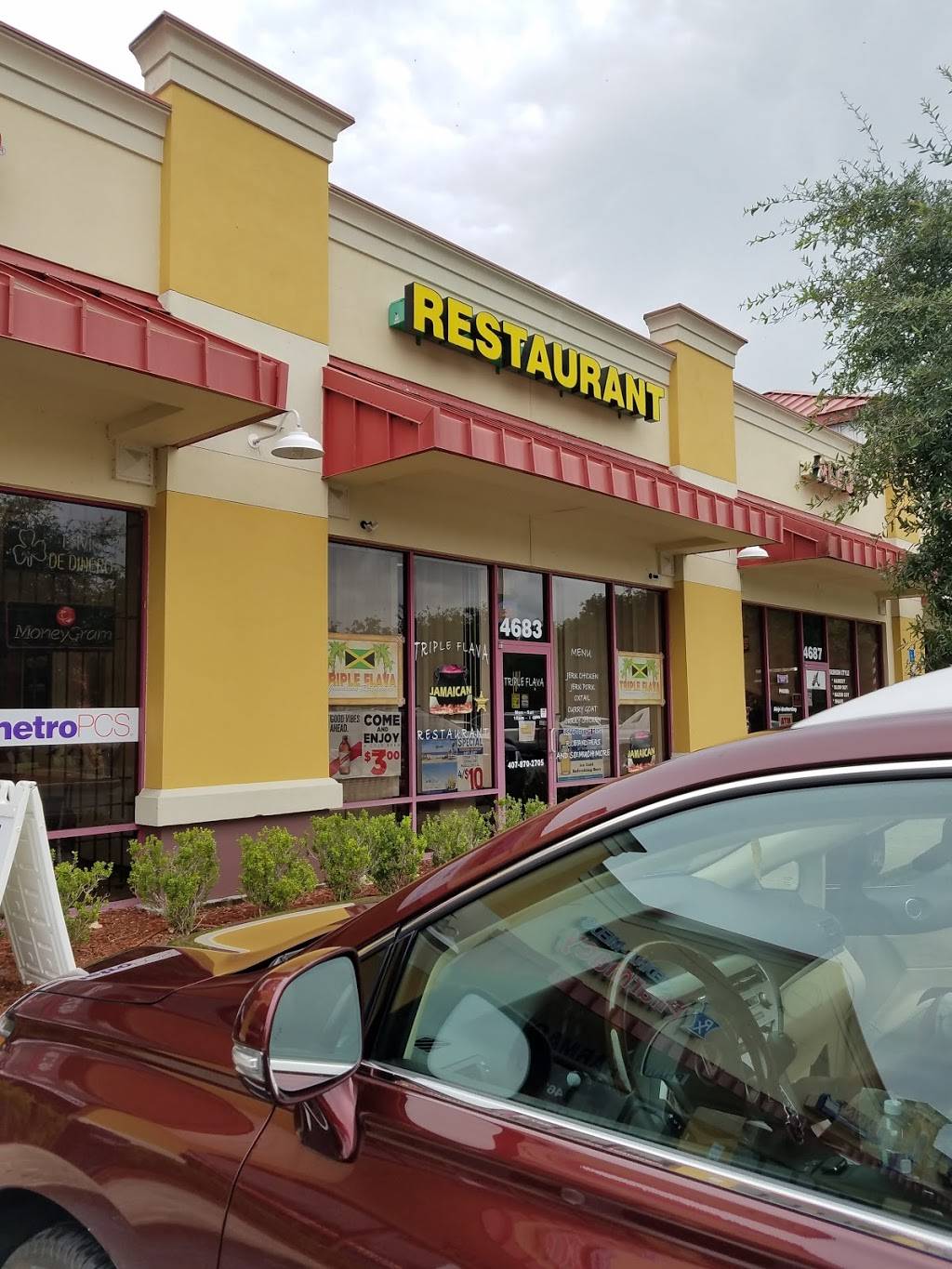 Triple Flava Jamaican Restaurant | restaurant | 4683 Old Pleasant Hill Rd, Poinciana, FL 34759, USA | 4078702705 OR +1 407-870-2705