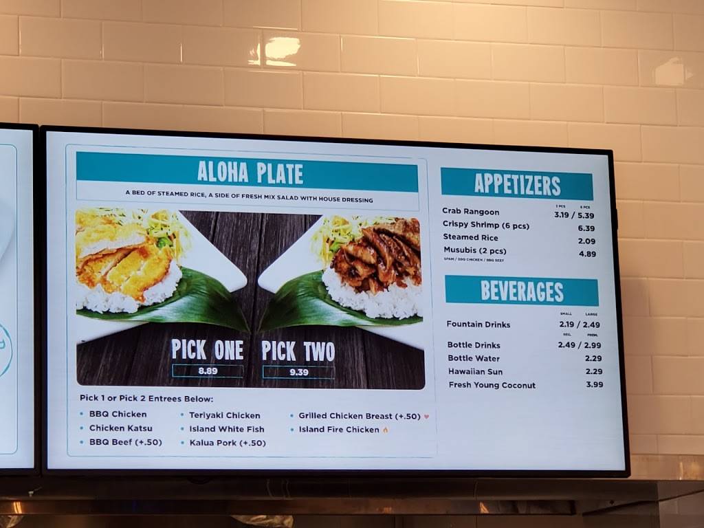 Ono Hawaiian BBQ | restaurant | 18310 Collier Ave suite a, Lake Elsinore, CA 92530, USA | 9514710488 OR +1 951-471-0488