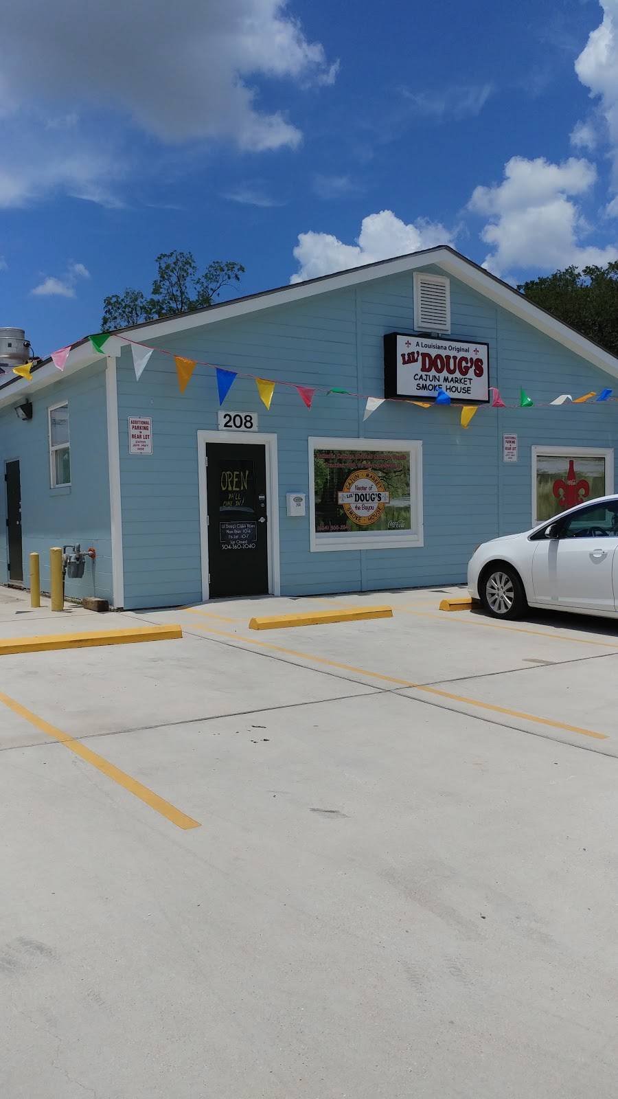 Lil Dougs Cajun Market and Smokehouse | restaurant | 208 Tullulah Ave, River Ridge, LA 70123, USA | 5043602040 OR +1 504-360-2040