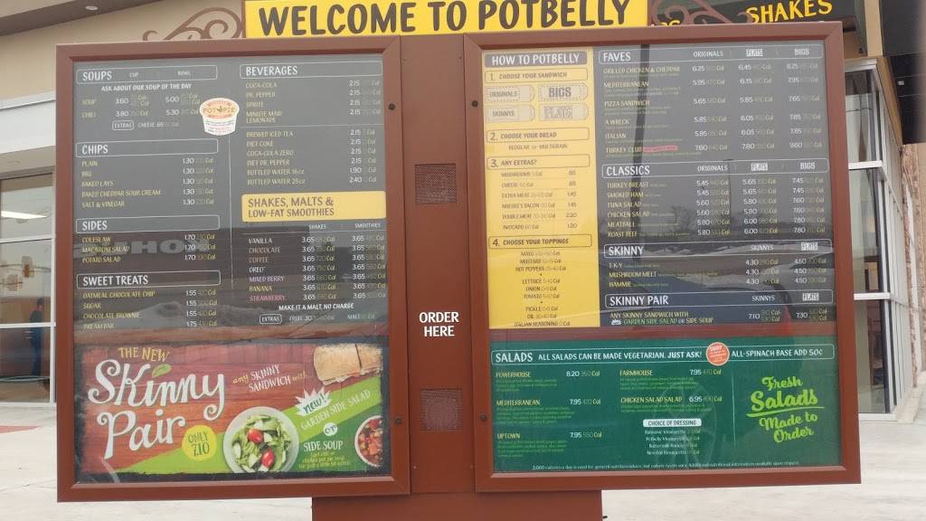 Potbelly Sandwich Shop | restaurant | 1419 West Lane Rd, Machesney Park, IL 61115, USA | 8159971260 OR +1 815-997-1260