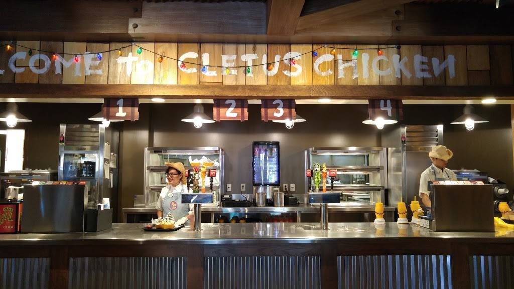 Cletus Chicken Shack | restaurant | 4426 Main Way Universal, North Hollywood, CA 91602, USA | 4072244233 OR +1 407-224-4233