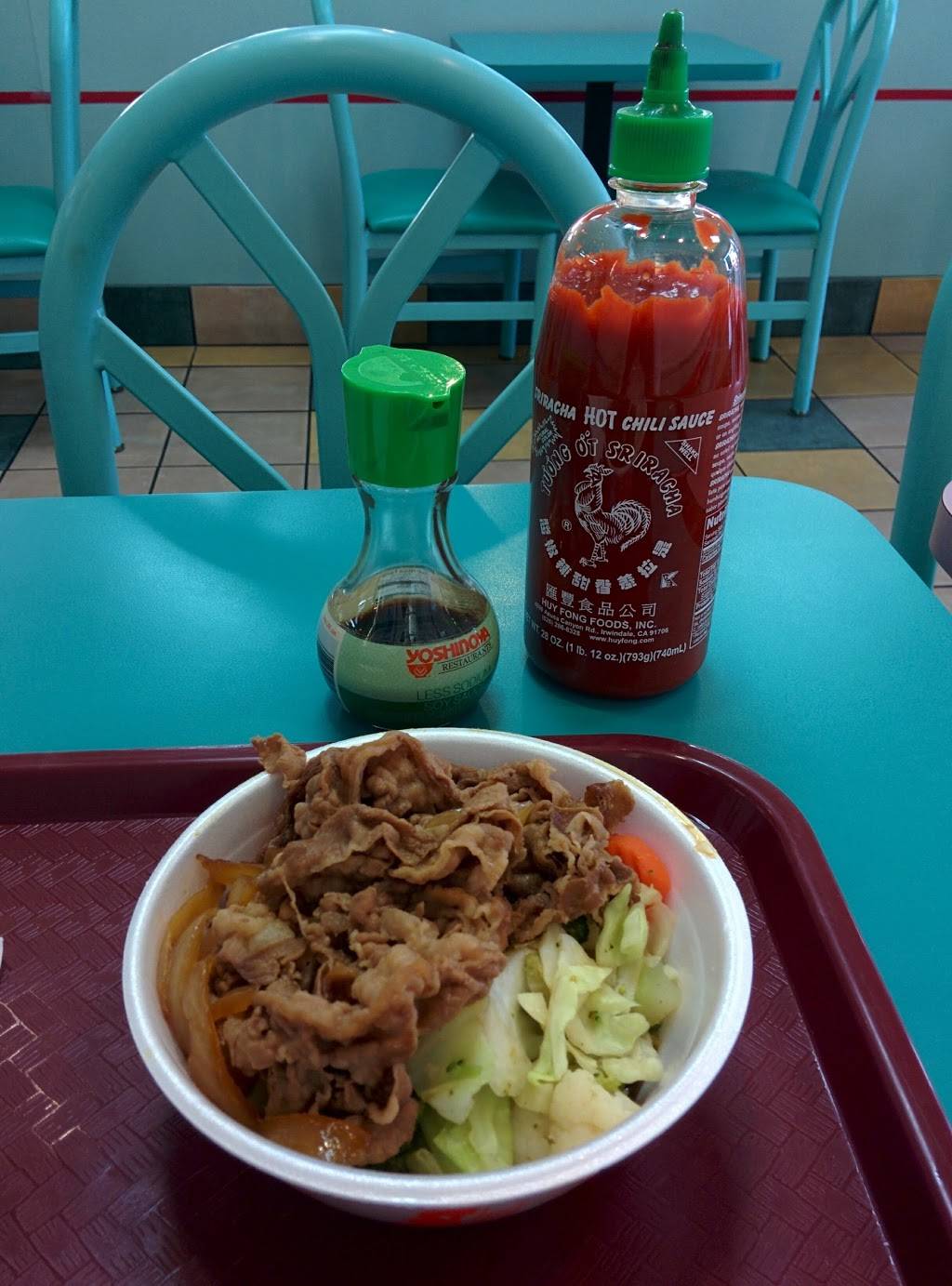 Yoshinoya Washington & Broadway | restaurant | 11400 Washington Blvd, Whittier, CA 90606, USA | 5626953848 OR +1 562-695-3848