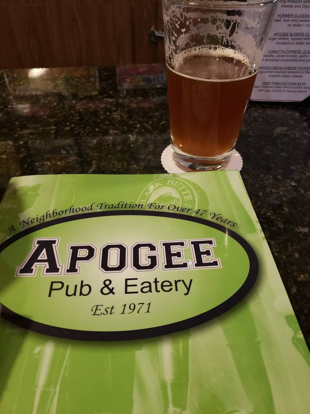 Apogee Pub & Restaurant | restaurant | 14125 SE 171st Way, Renton, WA 98058, USA | 4252559174 OR +1 425-255-9174