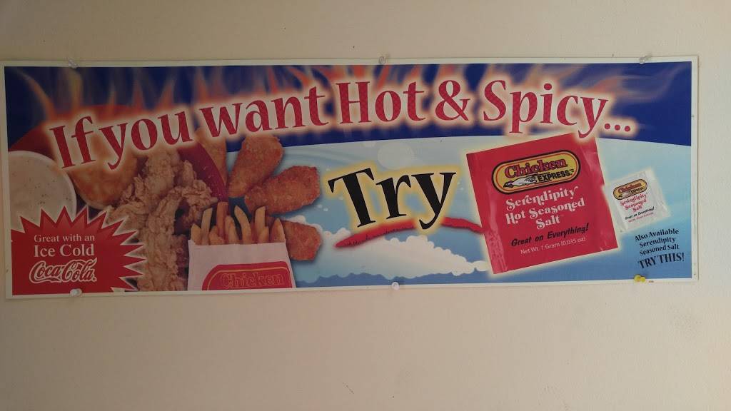 Chicken Express | restaurant | 1014 W Moore Ave, Terrell, TX 75160, USA | 9725512449 OR +1 972-551-2449