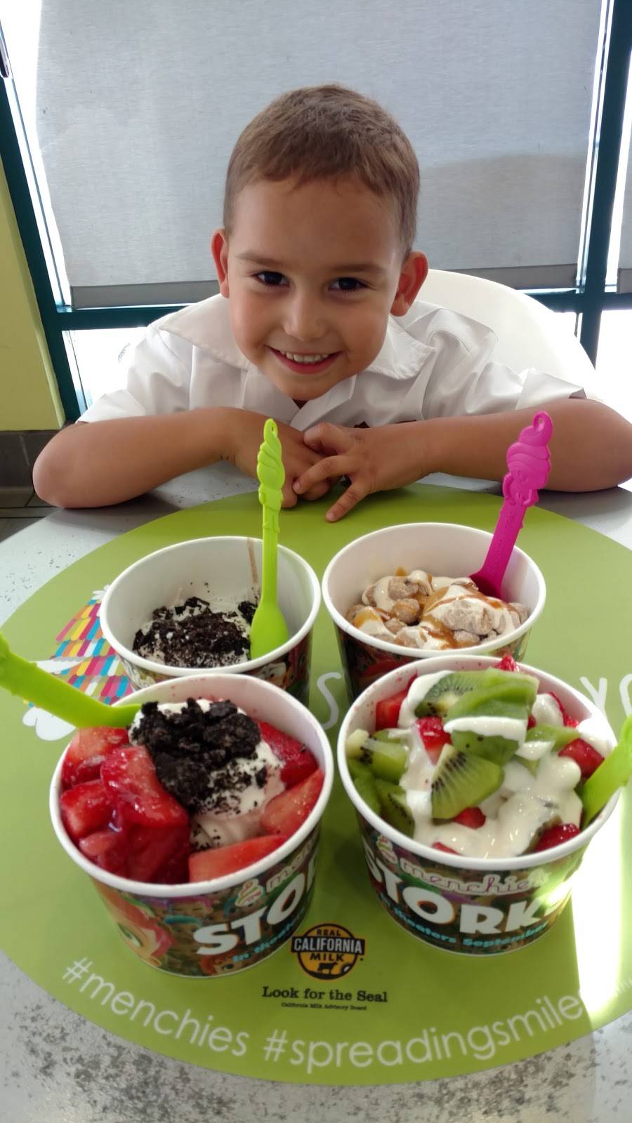 Menchies Frozen Yogurt | bakery | 1201 Truman St Ste F, San Fernando, CA 91340, USA | 8183656599 OR +1 818-365-6599