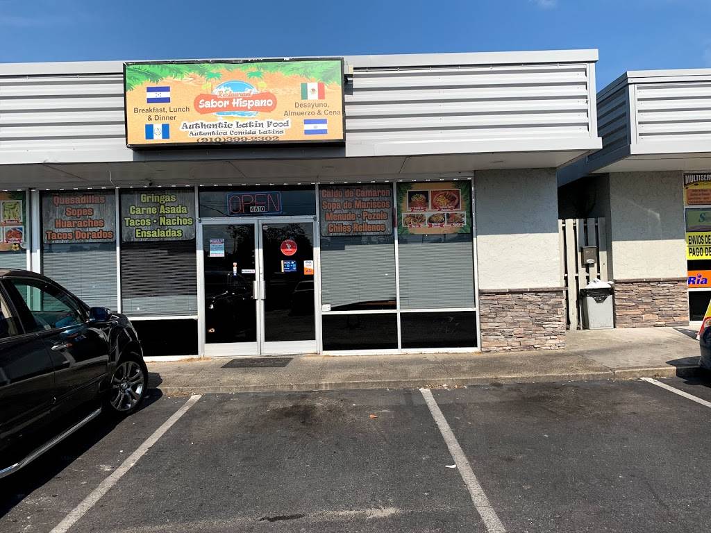 Sabor Hispano | restaurant | 4610 Maple Ave, Wilmington, NC 28403, USA | 9103992302 OR +1 910-399-2302