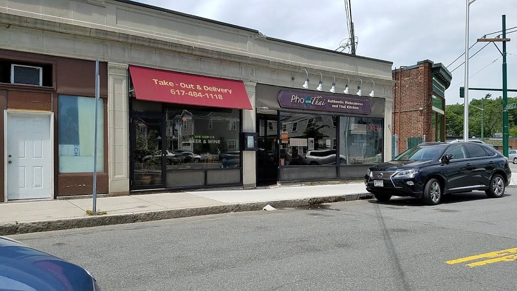 Pho And Thai | restaurant | 63 White St, Belmont, MA 02478, USA | 6174841118 OR +1 617-484-1118