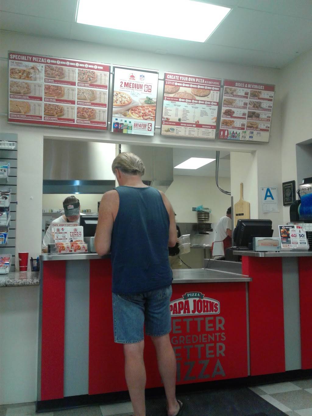 Papa Johns Pizza | restaurant | 42344 W. 50th St, Quartz Hill, CA 93536, USA | 6619437600 OR +1 661-943-7600