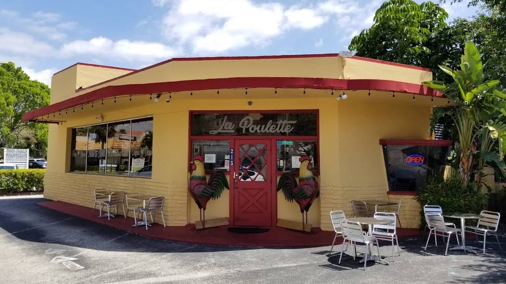 La Poulette Delray Beach | restaurant | 215 NE 6th Ave, Delray Beach, FL 33483, USA | 5619082396 OR +1 561-908-2396