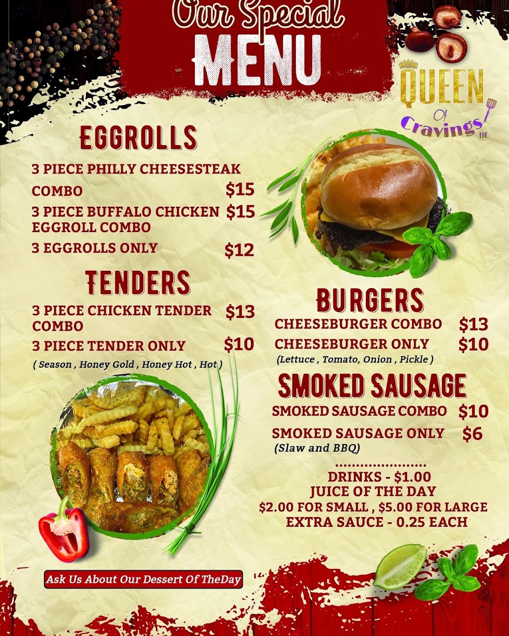 Queen of Cravings LLC | restaurant | Memphis, TN 38116, USA | 9015308581 OR +1 901-530-8581