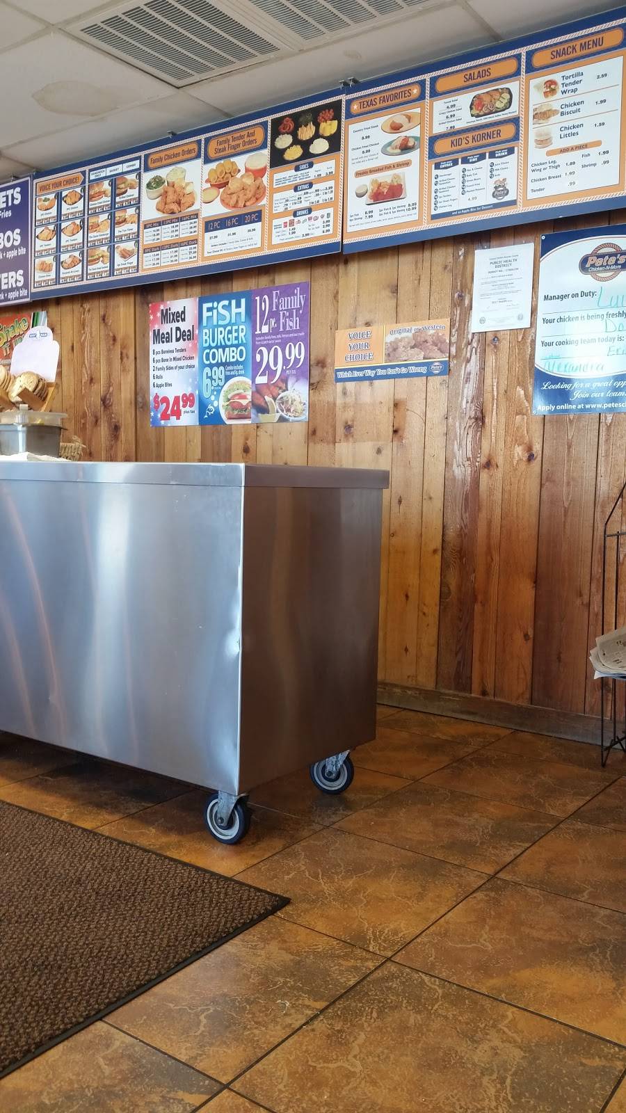 Petes Chicken-N-More | restaurant | 4101 S Port Ave, Corpus Christi, TX 78415, USA | 3618551675 OR +1 361-855-1675