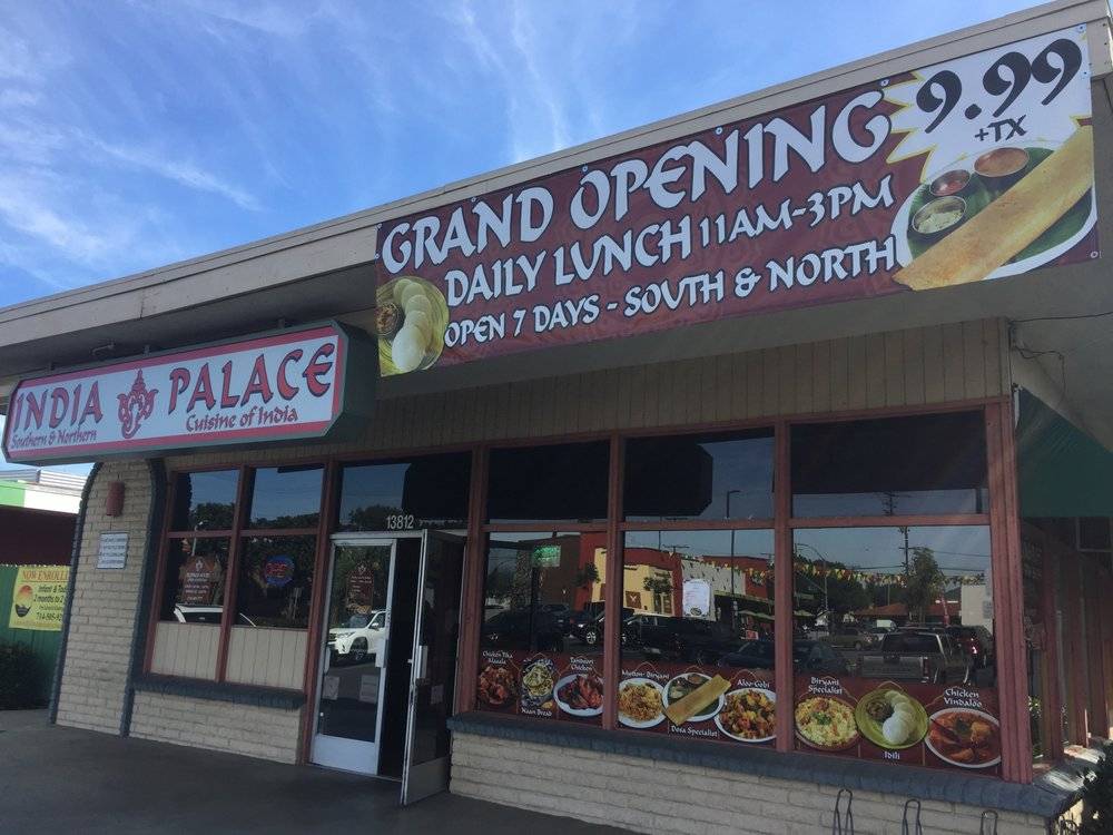 India Palace | restaurant | 13812 Red Hill Ave, Tustin, CA 92780, USA | 7145057777 OR +1 714-505-7777