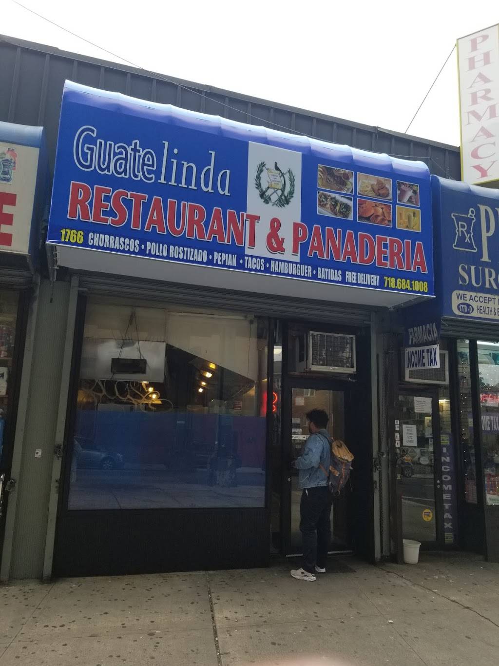 Guatelinda | restaurant | 1766 Westchester Ave, Bronx, NY 10472, USA | 7186841008 OR +1 718-684-1008
