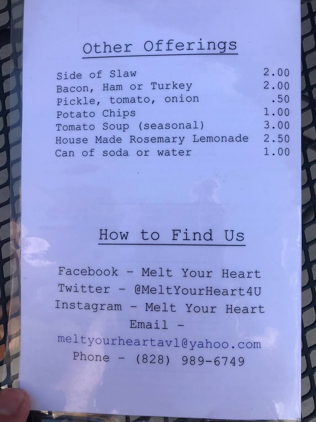 Melt Your Heart | restaurant | 129 Roberts St, Asheville, NC 28801, USA | 8289896749 OR +1 828-989-6749