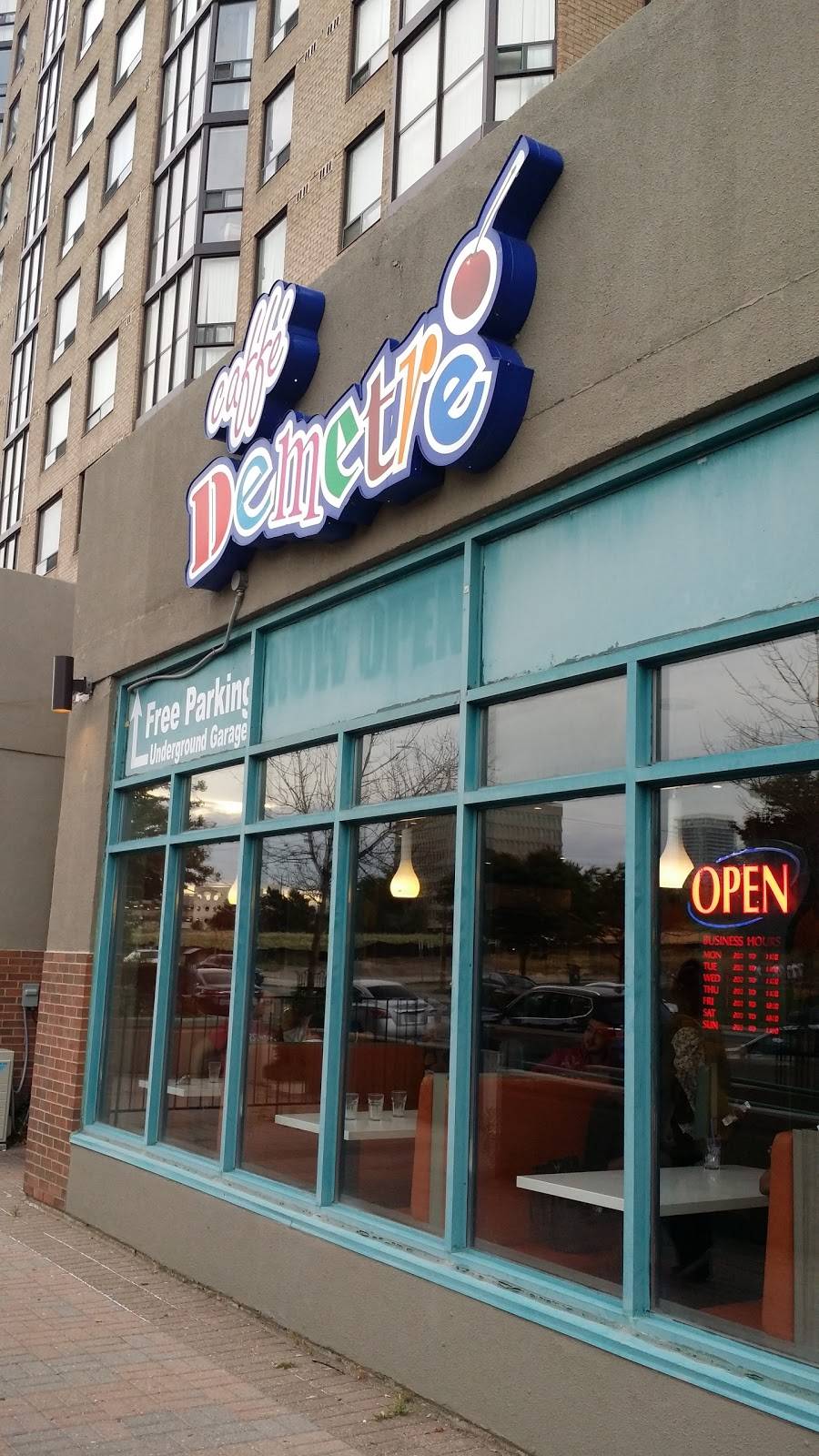 Caffe Demetre Mississauga City Centre | cafe | 285 Enfield Pl R104, Mississauga, ON L5B 3Y6, Canada | 9052812400 OR +1 905-281-2400