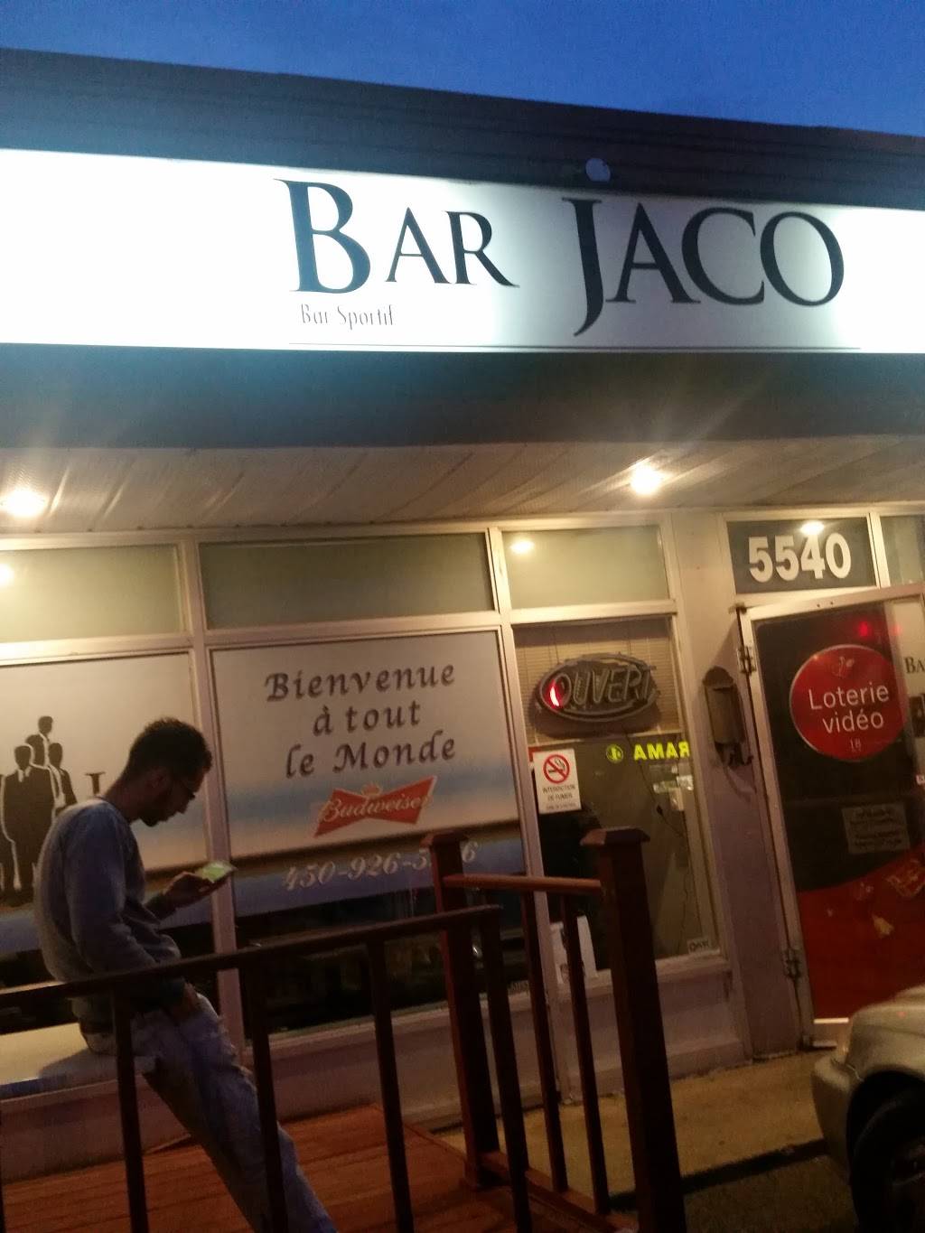 Bar Jaco | night club | 5540 Grande Allée, Saint-Hubert, QC J3Y 1A8, Canada | 4509265226 OR +1 450-926-5226