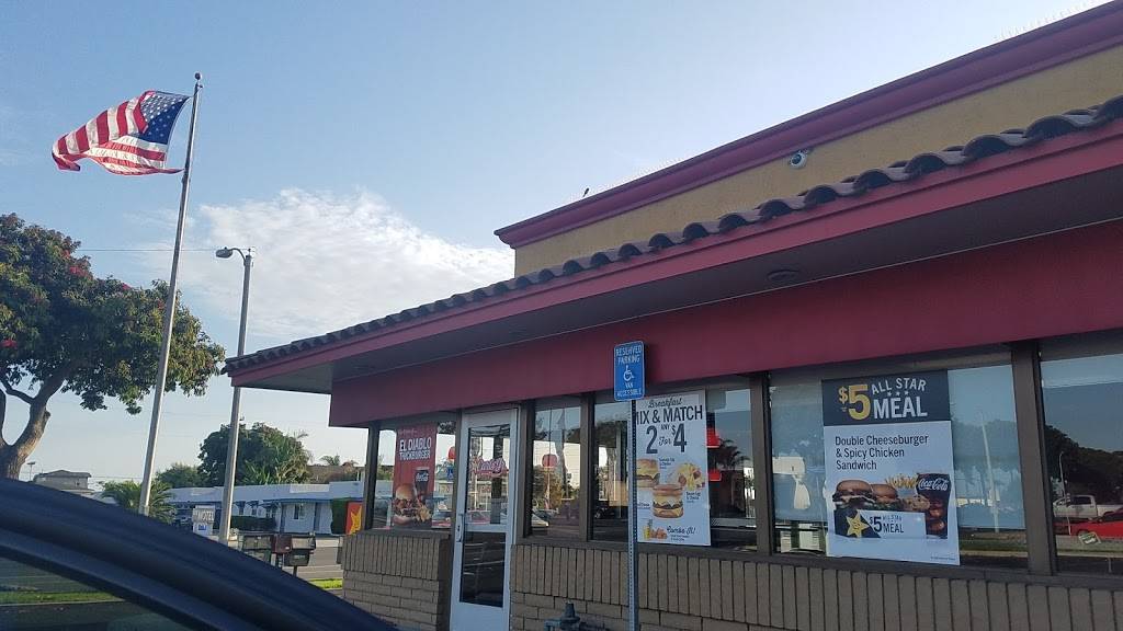 Carls Jr. | restaurant | 2427 E Thompson Blvd, Ventura, CA 93003, USA | 8056410401 OR +1 805-641-0401