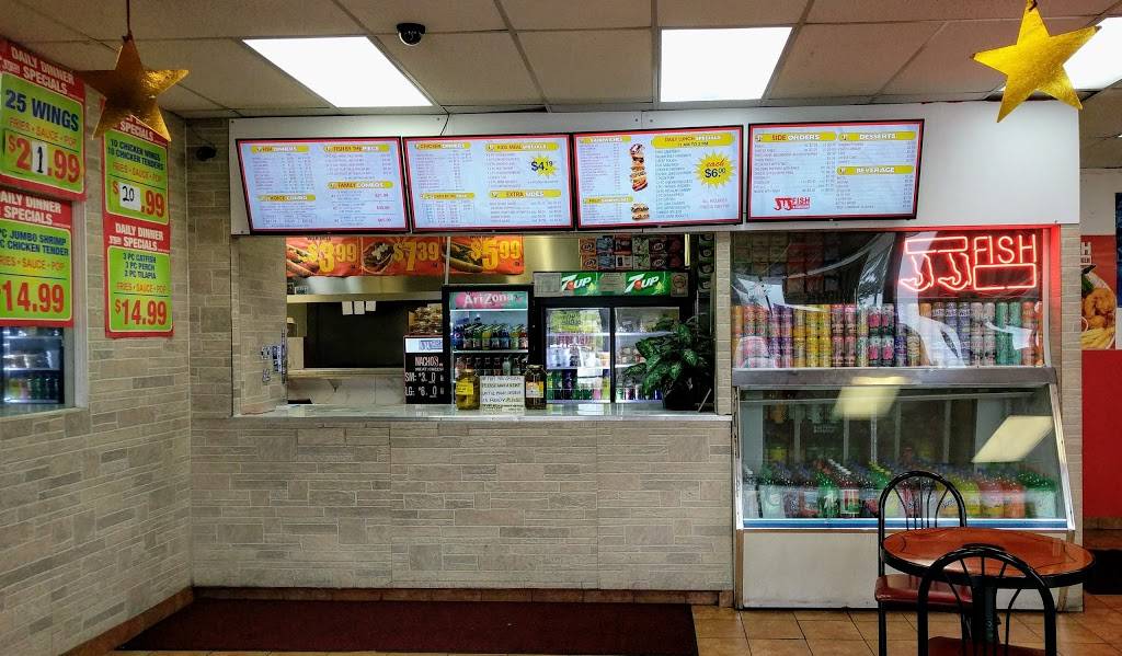 JJ FISH & CHICKEN | restaurant | 8515 S 88th Ave, Justice, IL 60458, USA | 7089240158 OR +1 708-924-0158
