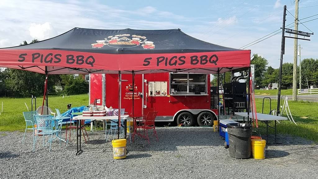 Five Pigs BBQ | restaurant | 14917 James Monroe Hwy, Leesburg, VA 20176, USA | 7033408501 OR +1 703-340-8501