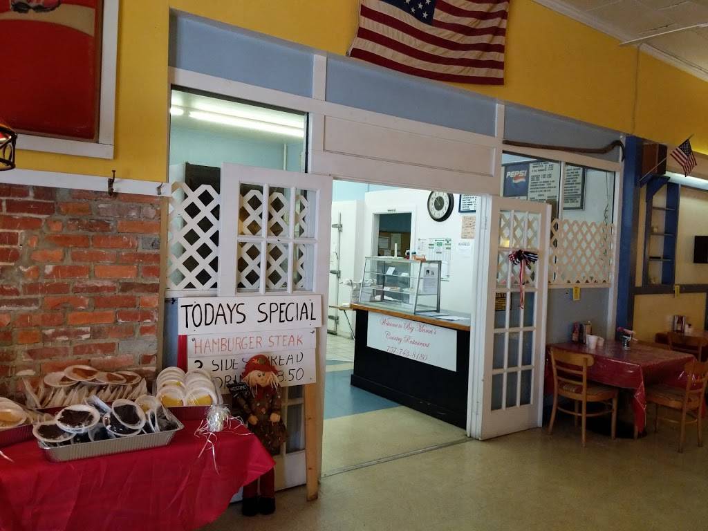 Big Mamas Country Restaurant | restaurant | 32127 S Main St, Boykins, VA 23827, USA | 7577438180 OR +1 757-743-8180