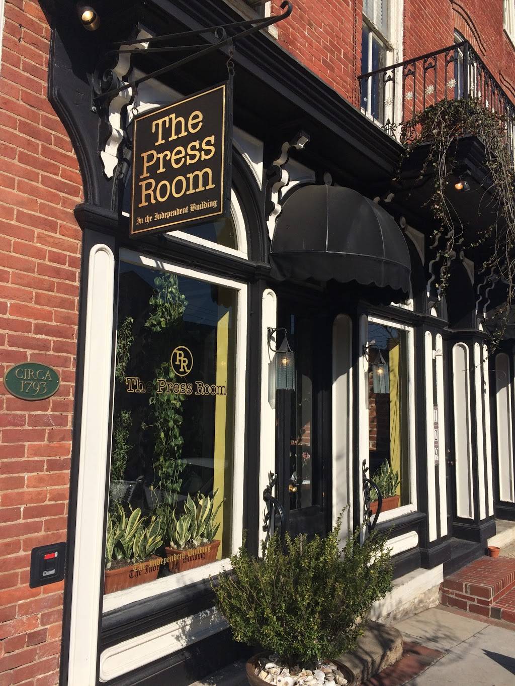 Press Room | restaurant | 129 W German St, Shepherdstown, WV 25443, USA | 3048768777 OR +1 304-876-8777
