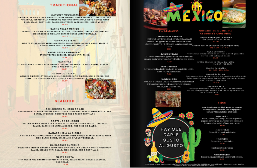 La Reina Mexican Grill #2 | restaurant | 314 W Main St, Waverly, VA 23890, United States | 8046760038 OR +1 804-676-0038