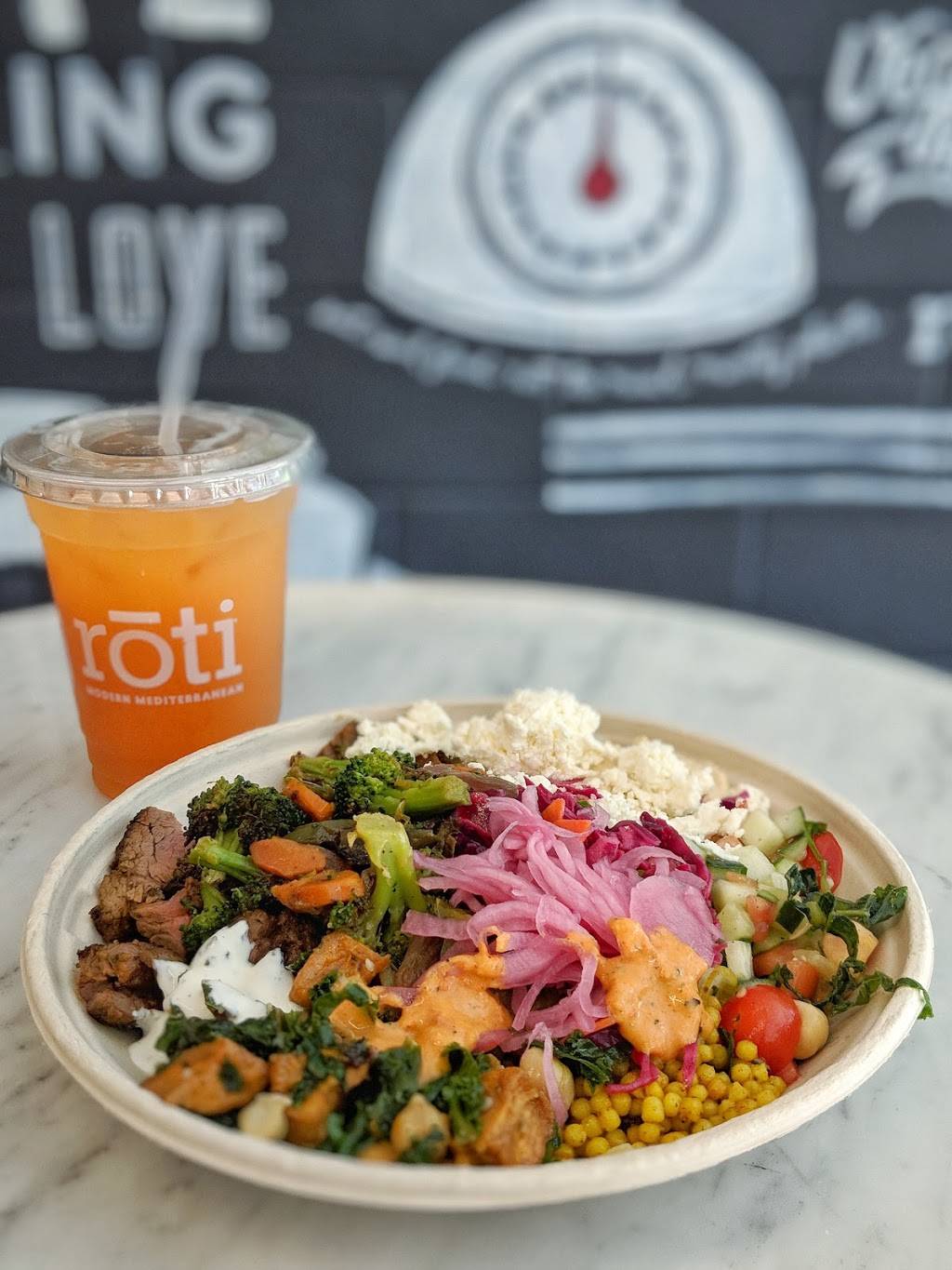 Roti Modern Mediterranean | restaurant | 1012 W Randolph St, Chicago, IL 60607, USA | 3128588298 OR +1 312-858-8298