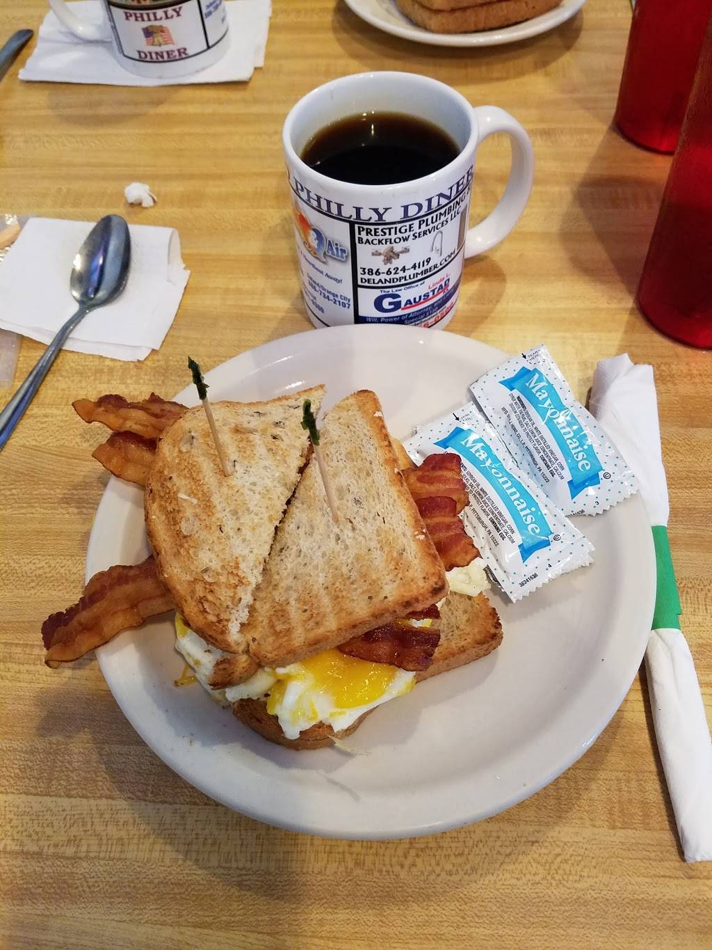 Philly Diner | restaurant | 205 S Spring Garden Ave, DeLand, FL 32720, USA | 3868734357 OR +1 386-873-4357