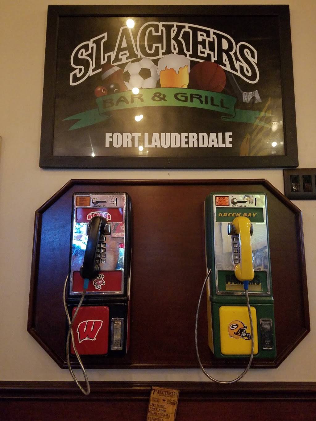 Slackers Bar & Grill | restaurant | 995 Marina Mile Blvd, Fort Lauderdale, FL 33315, USA | 9545304758 OR +1 954-530-4758