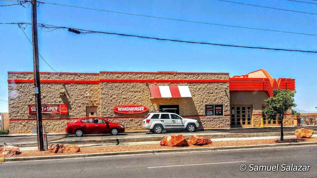 Whataburger | restaurant | 1198 N Yarbrough Dr, El Paso, TX 79925, USA | 9155908866 OR +1 915-590-8866
