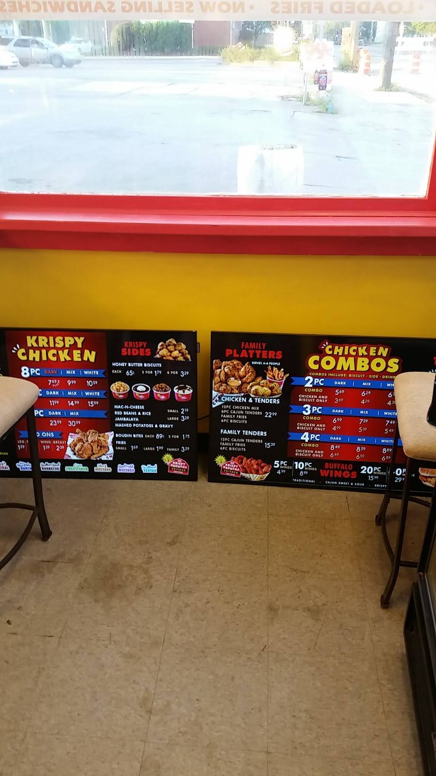 Krispy Krunchy Chicken | restaurant | 4066 E 71st St, Cleveland, OH 44105, USA | 2166752640 OR +1 216-675-2640