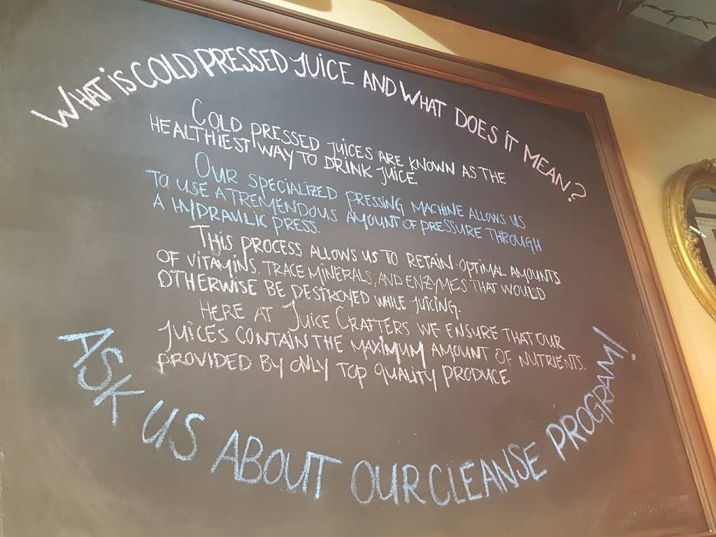 Juice Crafters | restaurant | 15324 Antioch St, Pacific Palisades, CA 90272, USA | 3104594200 OR +1 310-459-4200