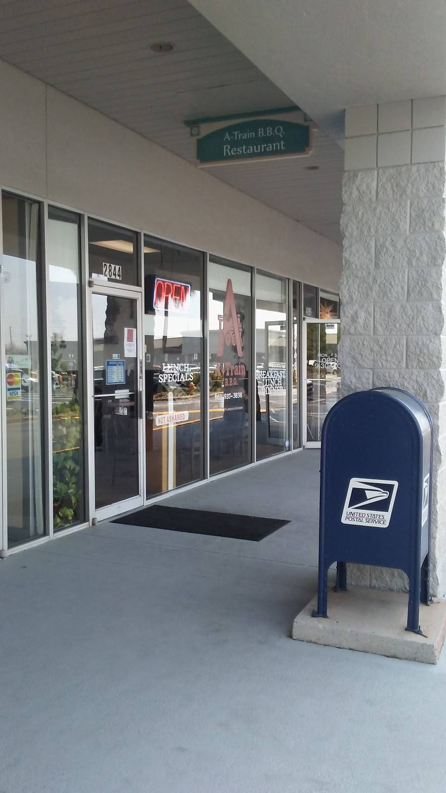 A-Train BBQ | restaurant | 2844 Lakeland Highlands Rd, Lakeland, FL 33803, USA | 8639373838 OR +1 863-937-3838