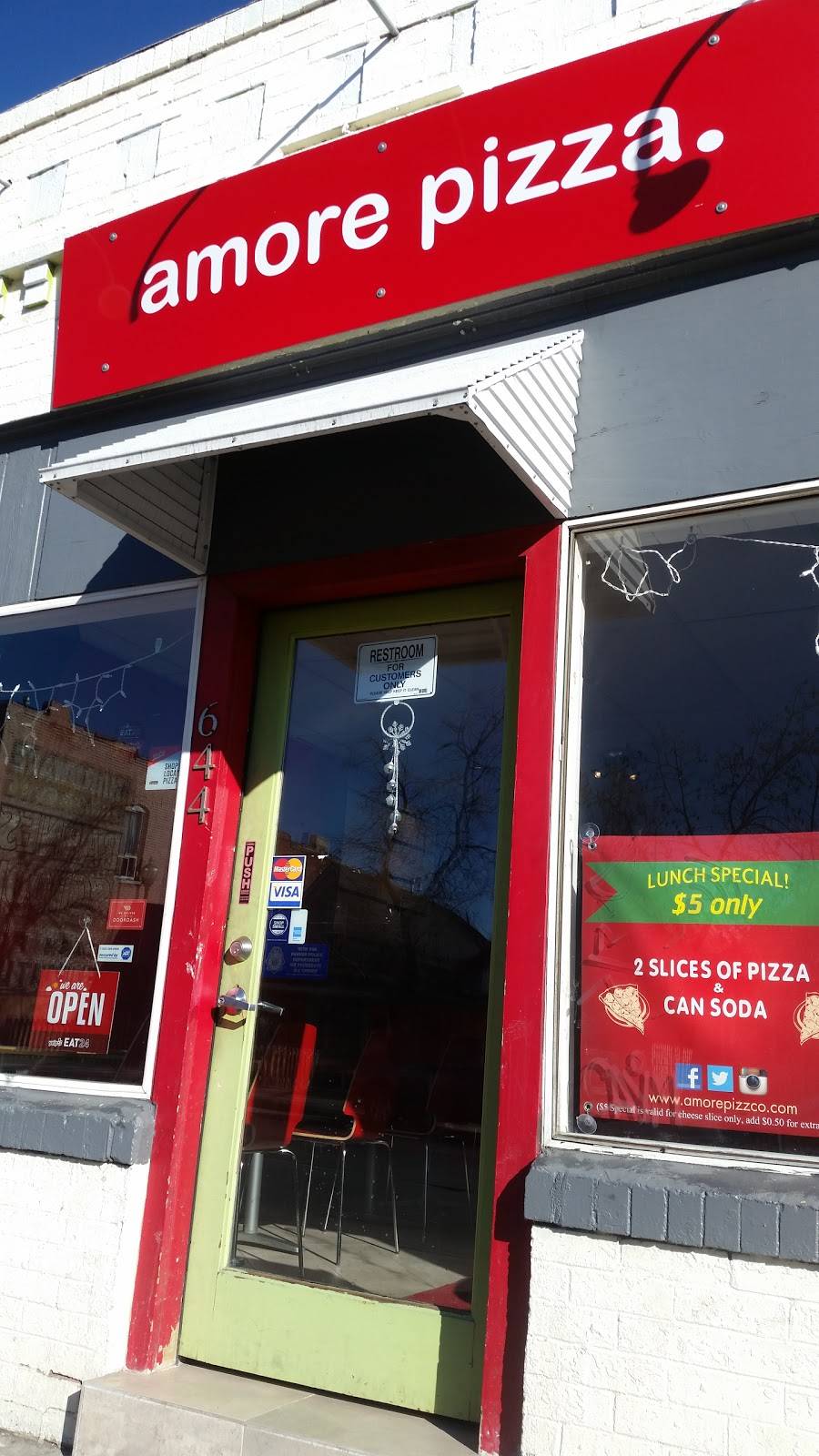 Amore Pizza | meal delivery | 644 Santa Fe Dr, Denver, CO 80204, USA | 7205508487 OR +1 720-550-8487