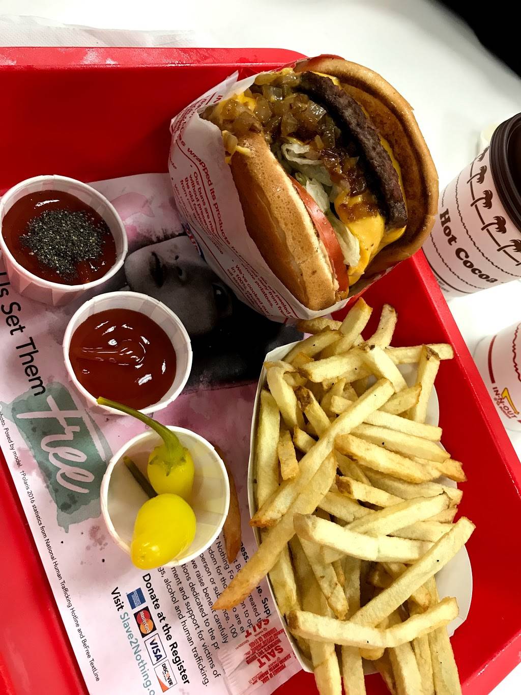 In-N-Out Burger | restaurant | 13074 Main St, Hesperia, CA 92345, USA | 8007861000 OR +1 800-786-1000